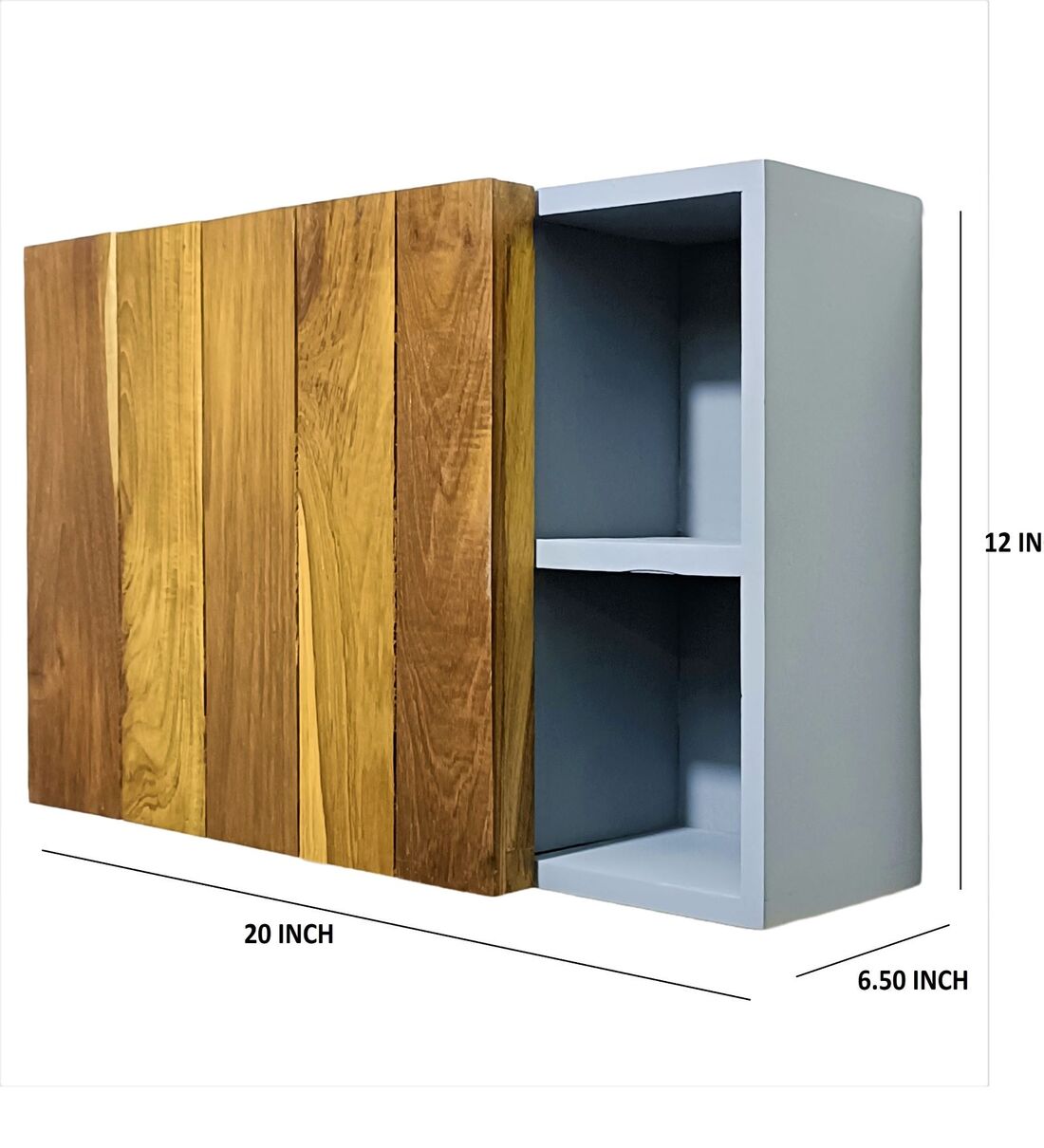 Buy Brown Wooden Wall By Teakwoodkraft Online Bathroom