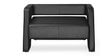 Bradd Leatherette 2 Seater Sofa in Black Colour