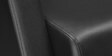 Bradd Leatherette 2 Seater Sofa in Black Colour