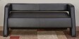 Bradd Leatherette  3 Seater Sofa in Black Colour