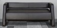 Bradd Leatherette  3 Seater Sofa in Black Colour