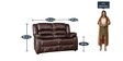 Bradford 2 Seater Sofa in Brown colour