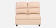 Bravelle Leatherette LHS Sectional Sofa in Cream Colour