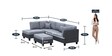 Brella Fabric RHS Sectional Sofa ( 3+ Lounger) in Light Grey & Dark Grey Colour