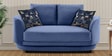 Brescia Velvet 2 Seater Sofa in Blue Colour