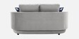 Brescia Velvet 2 Seater Sofa in Light Grey Colour Brescia Velvet 2 Seater Sofa in Light Grey Colour