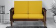 Breslau Sheesham Wood 2 Seater Sofa In Provincial Teak Finish