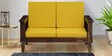Breslau Sheesham Wood 2 Seater Sofa In Provincial Teak Finish