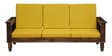 Breslau Sheesham Wood 3 Seater Sofa In Provincial Teak Finish