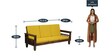 Breslau Sheesham Wood 3 Seater Sofa In Provincial Teak Finish
