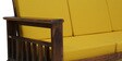 Breslau Sheesham Wood 3 Seater Sofa In Provincial Teak Finish