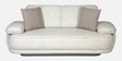 Brina Fabric 2 Seater Sofa with Adjustable Backrest in Beige Colour