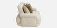 Brina Fabric 2 Seater Sofa with Adjustable Backrest in Beige Colour Brina Fabric 2 Seater Sofa with Adjustable Backrest in Beige Colour