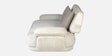 Brina Fabric 2 Seater Sofa with Adjustable Backrest in Beige Colour
