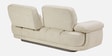 Brina Fabric 2 Seater Sofa with Adjustable Backrest in Beige Colour Brina Fabric 2 Seater Sofa with Adjustable Backrest in Beige Colour