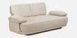 Brina Fabric 2 Seater Sofa with Adjustable Backrest in Beige Colour Brina Fabric 2 Seater Sofa with Adjustable Backrest in Beige Colour