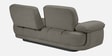 Brina Fabric 2 Seater Sofa with Adjustable Backrest in Grey Colour Brina Fabric 2 Seater Sofa with Adjustable Backrest in Grey Colour