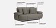 Brina Fabric 2 Seater Sofa with Adjustable Backrest in Grey Colour Brina Fabric 2 Seater Sofa with Adjustable Backrest in Grey Colour