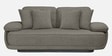 Brina Fabric 2 Seater Sofa with Adjustable Backrest in Grey Colour