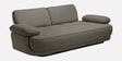 Brina Fabric 3 Seater Sofa with Adjustable Backrest in Grey Colour Brina Fabric 3 Seater Sofa with Adjustable Backrest in Grey Colour