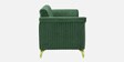 Brio Velvet 2 Seater Sofa In Textured Green Colour
