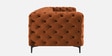 Brisbane Velvet 3 Seater Sofa in Rust Colour