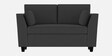Bristo Velvet 2 Seater Sofa in Pubble Grey Colour with Storage