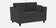 Bristo Velvet 2 Seater Sofa in Pubble Grey Colour with Storage