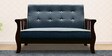 Broaden 2 Seater Sofa in Blue Colour