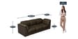 Broadway V2 3 Seater Sofa in Ada Woodland Colour