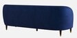 Brookfield Velvet Fabric 3 Seater Sofa in Royal Blue Colour