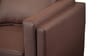 Brookly Leatherette RHS Sectional Sofa (3 + Lounger) In Brown Colour