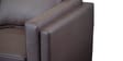 Brookly Leatherette RHS Sectional Sofa In Brown Colour
