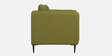 Brooks Fabric 2 Seater Sofa In Sheen Green Colour