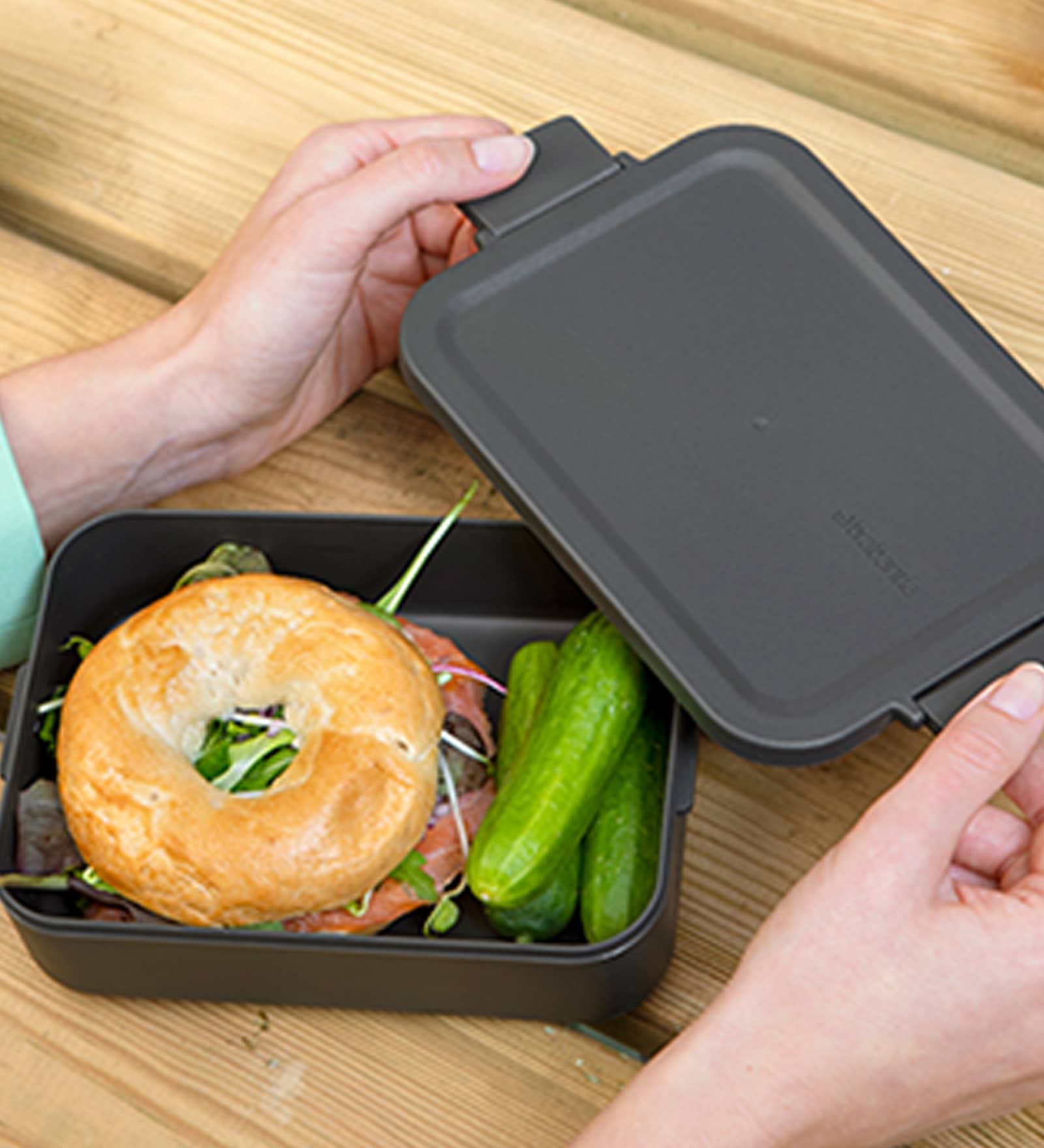 Grey Make & Take Breakfast and Lunch Set 3 Pc