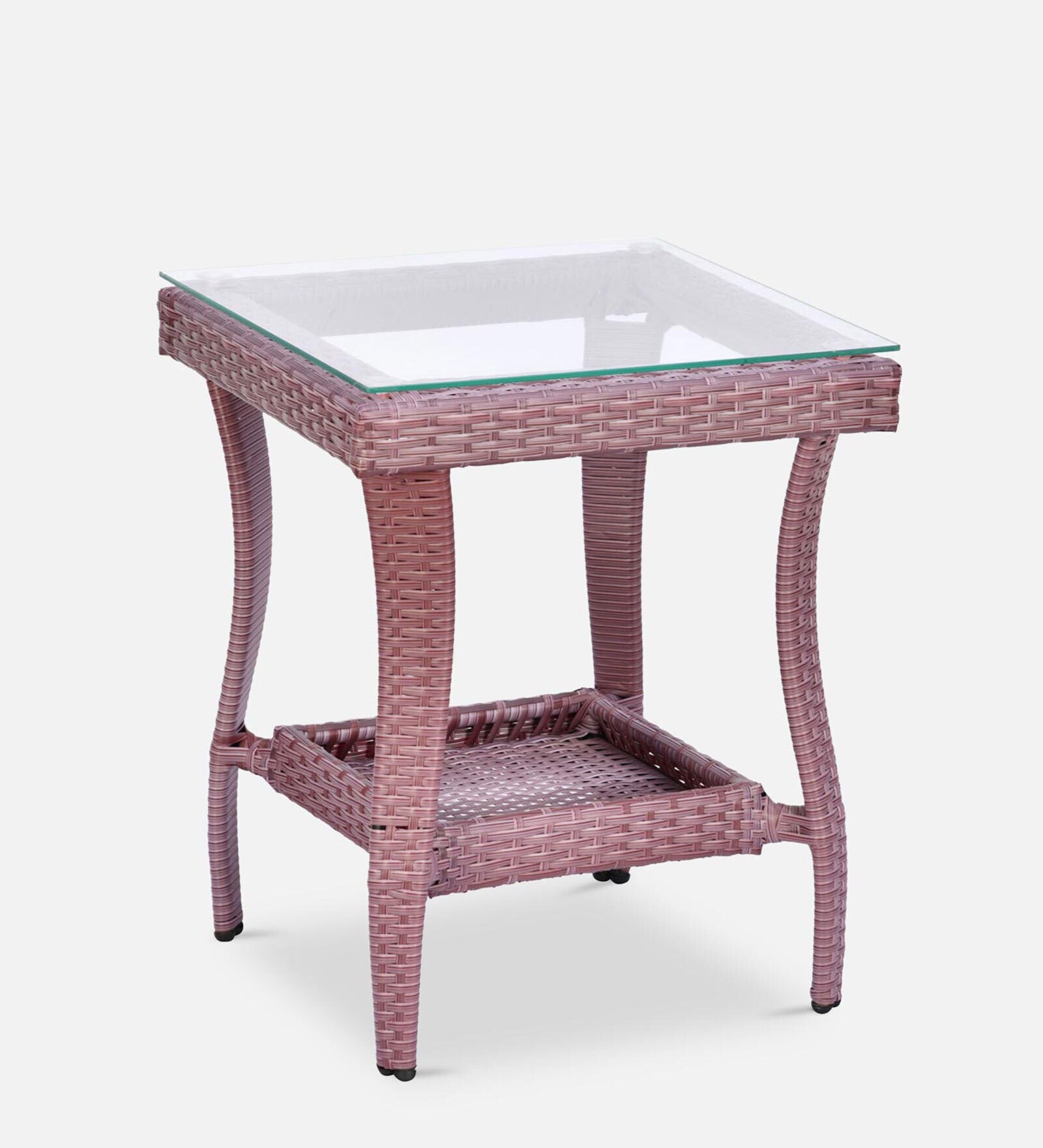 Branson Wicker Outdoor Coffee Table in Brown Colour