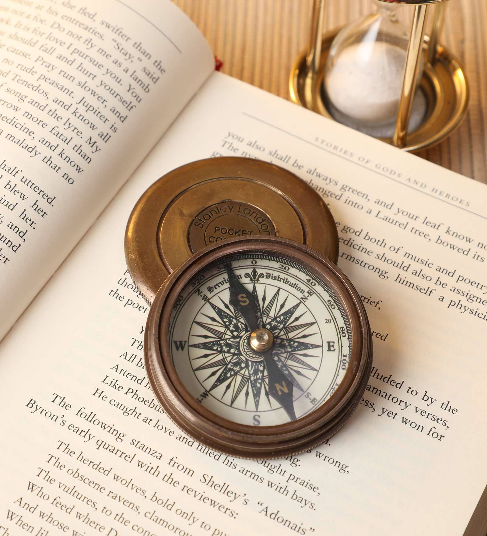 Brass Antique, Brass Compass