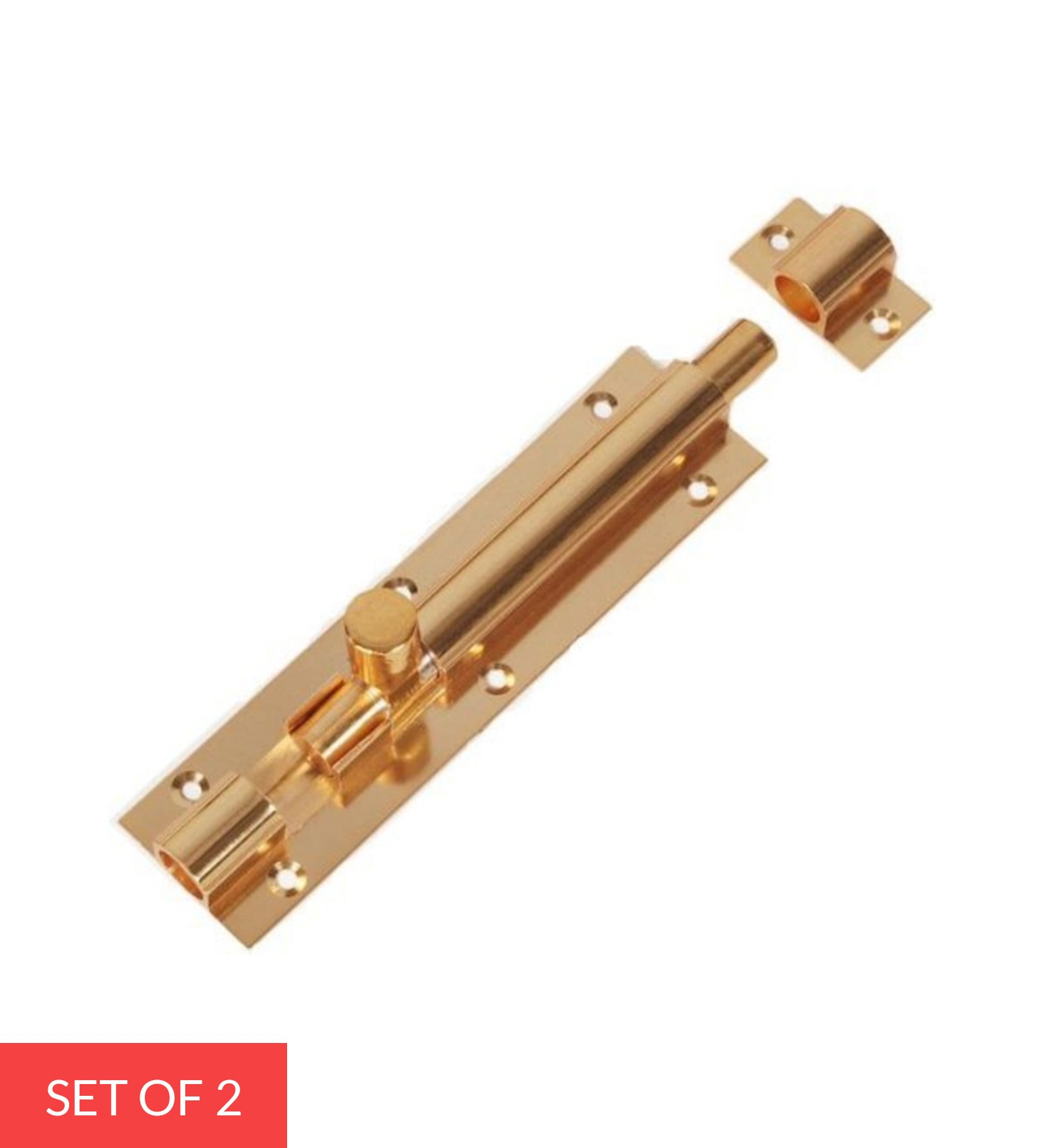 Buy Brass Tower Bolt Lock, Set of 2 Online Bolt Locks Bolt Locks