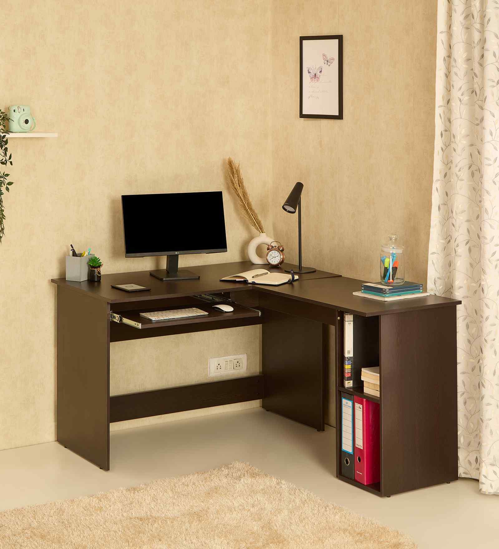 Brixton Study Table in Wenge Finish