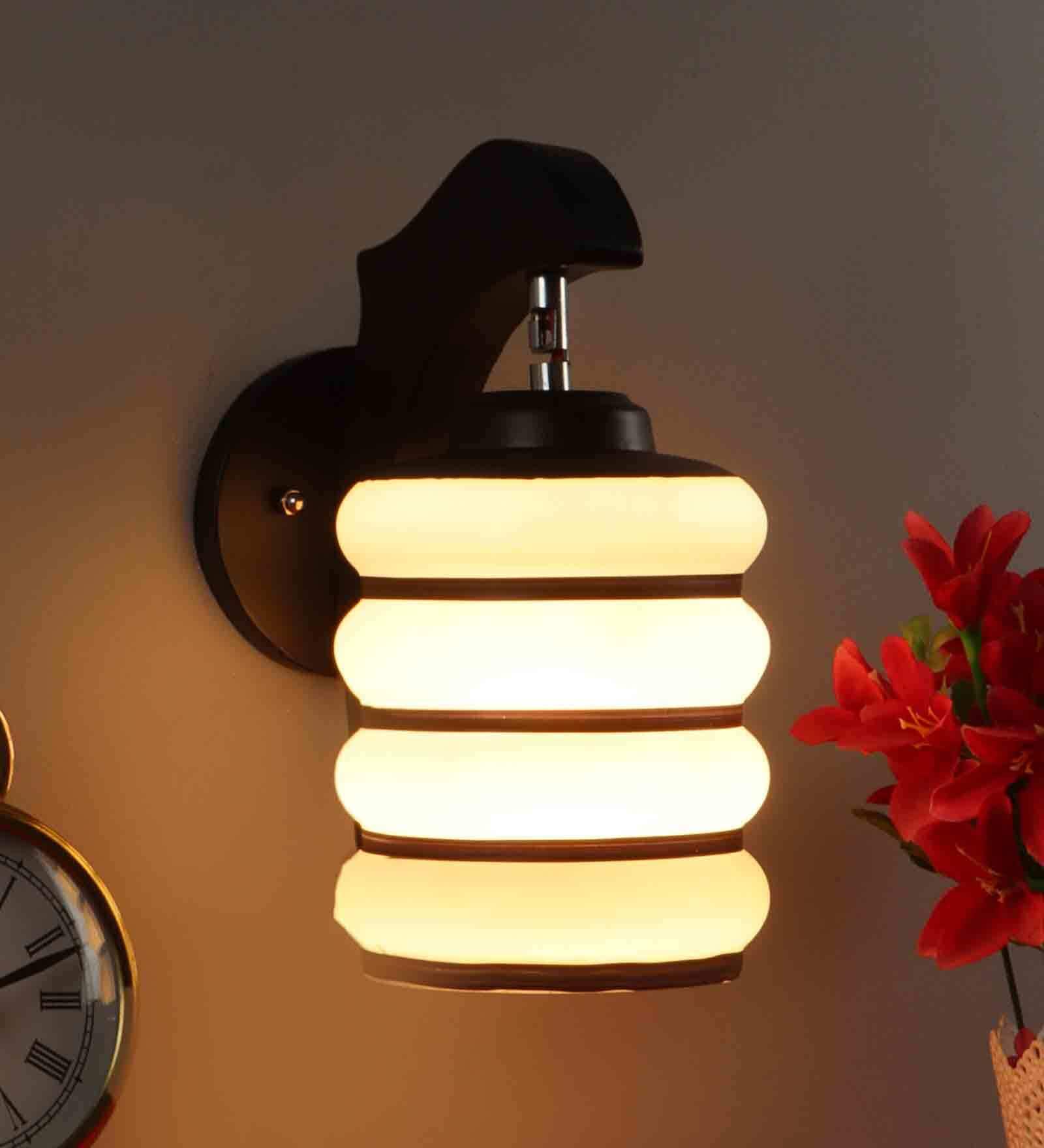 Bow Brown Wood Wall Sconces