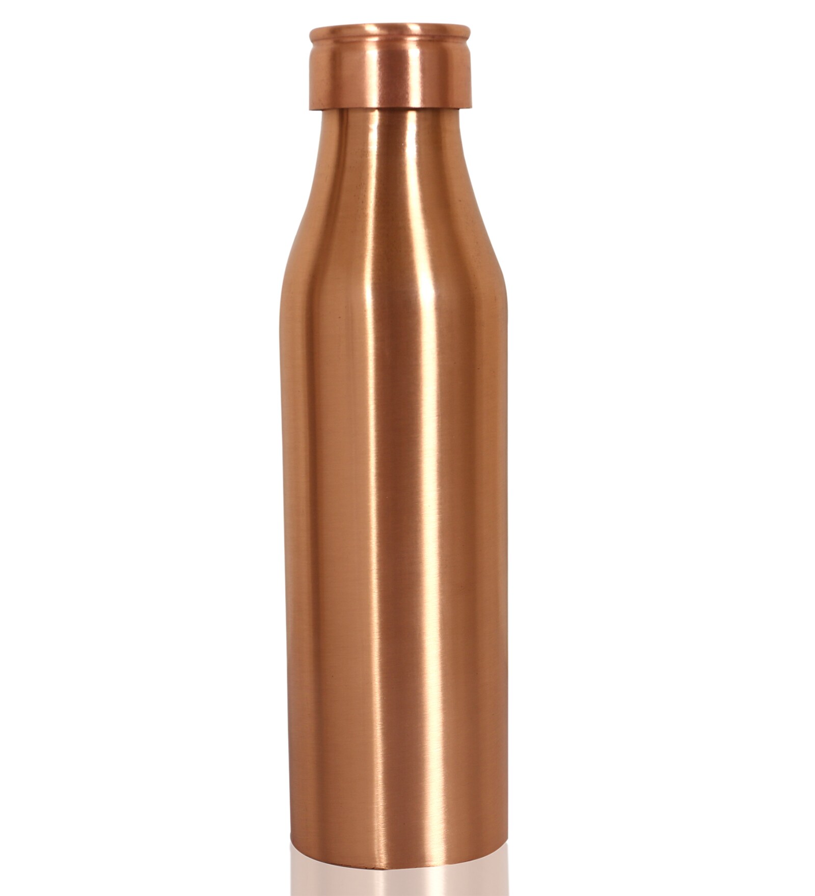 Buy Brown 1 Ltr Leak Proof Copper Water Bottle at 60% OFF by Kuber ...