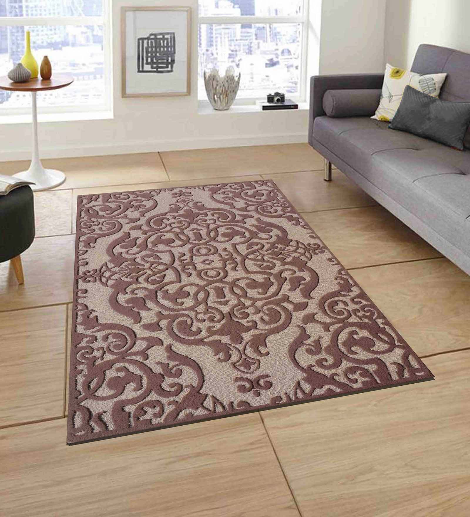 Multicolor Persian Wool 6 ft x 9 ft Hand Tufted Carpet