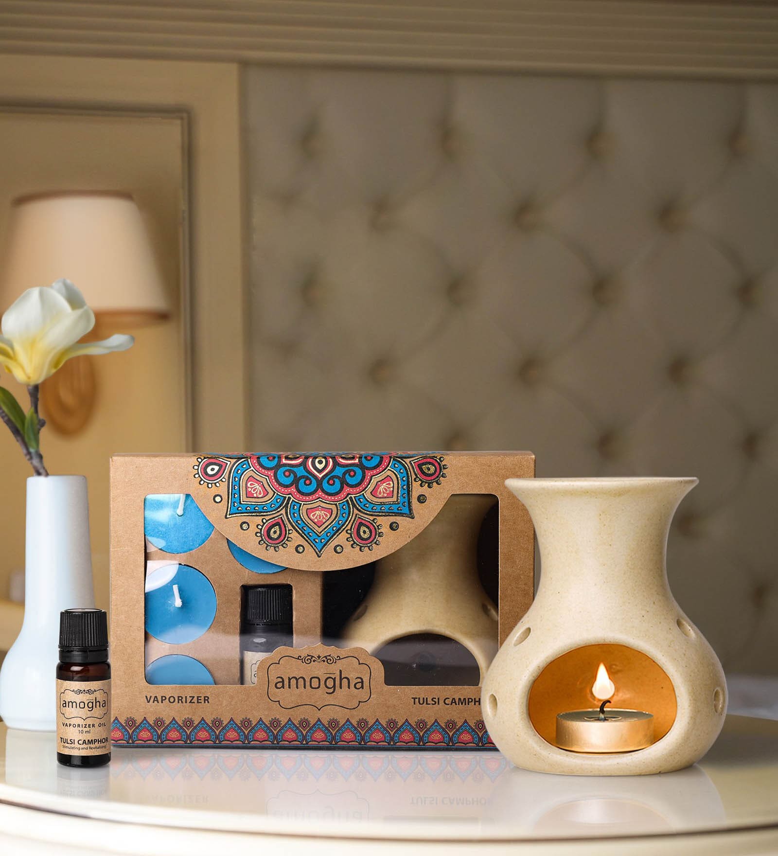Brown Aroma oil & Reed Sticks