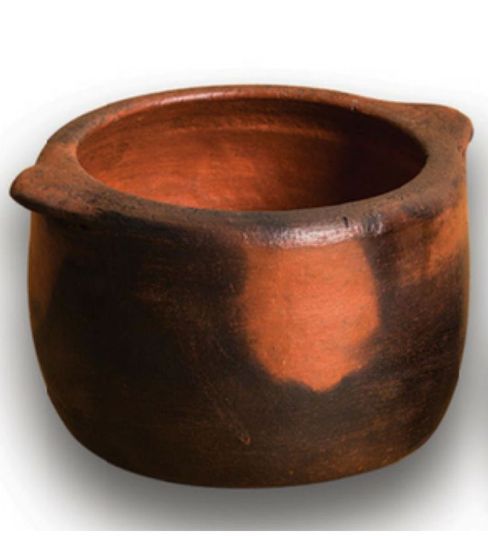 Klachatti 1 Ltr Brown Clay Cooking Pot