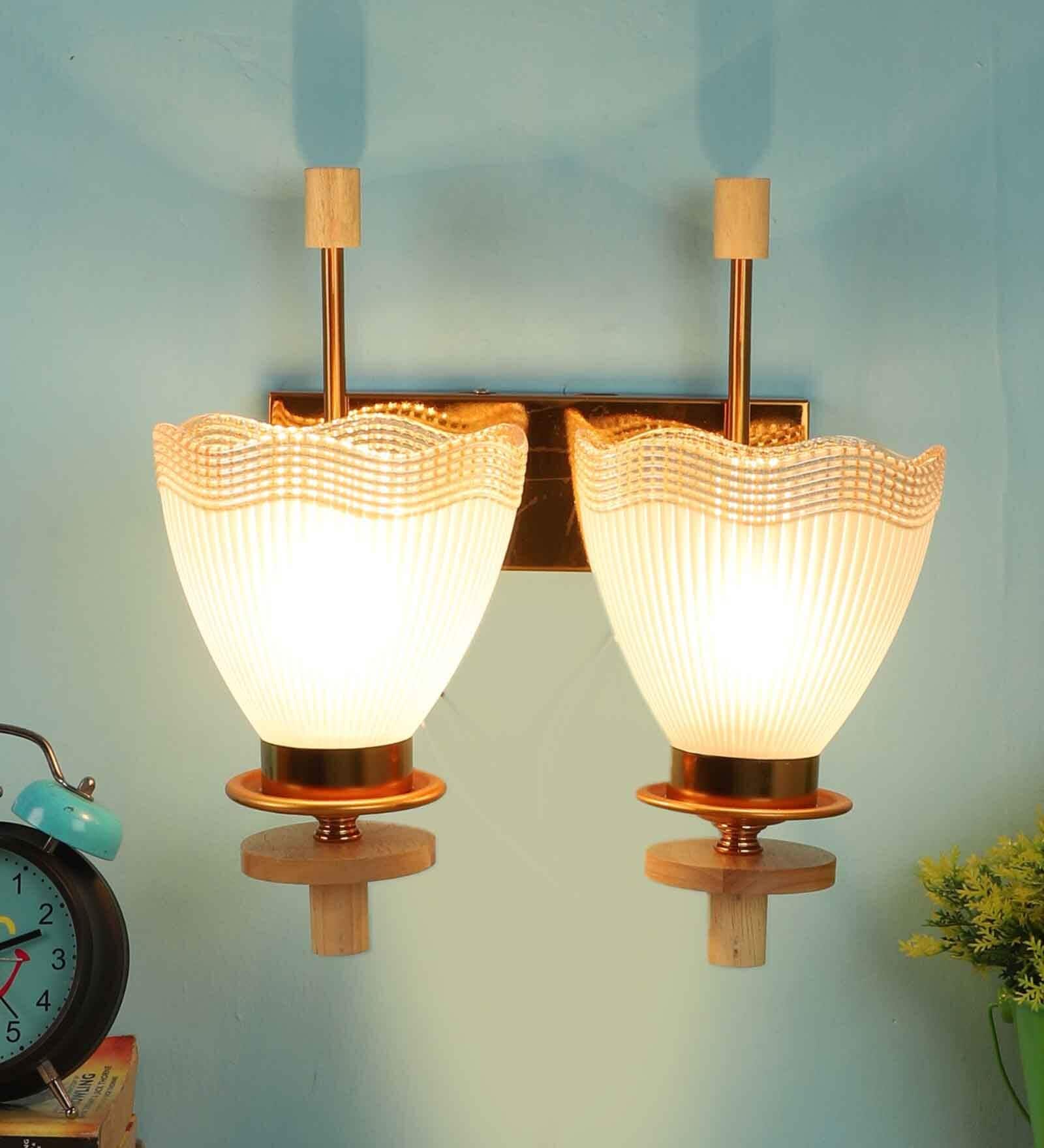Brown Iron Wall Lights