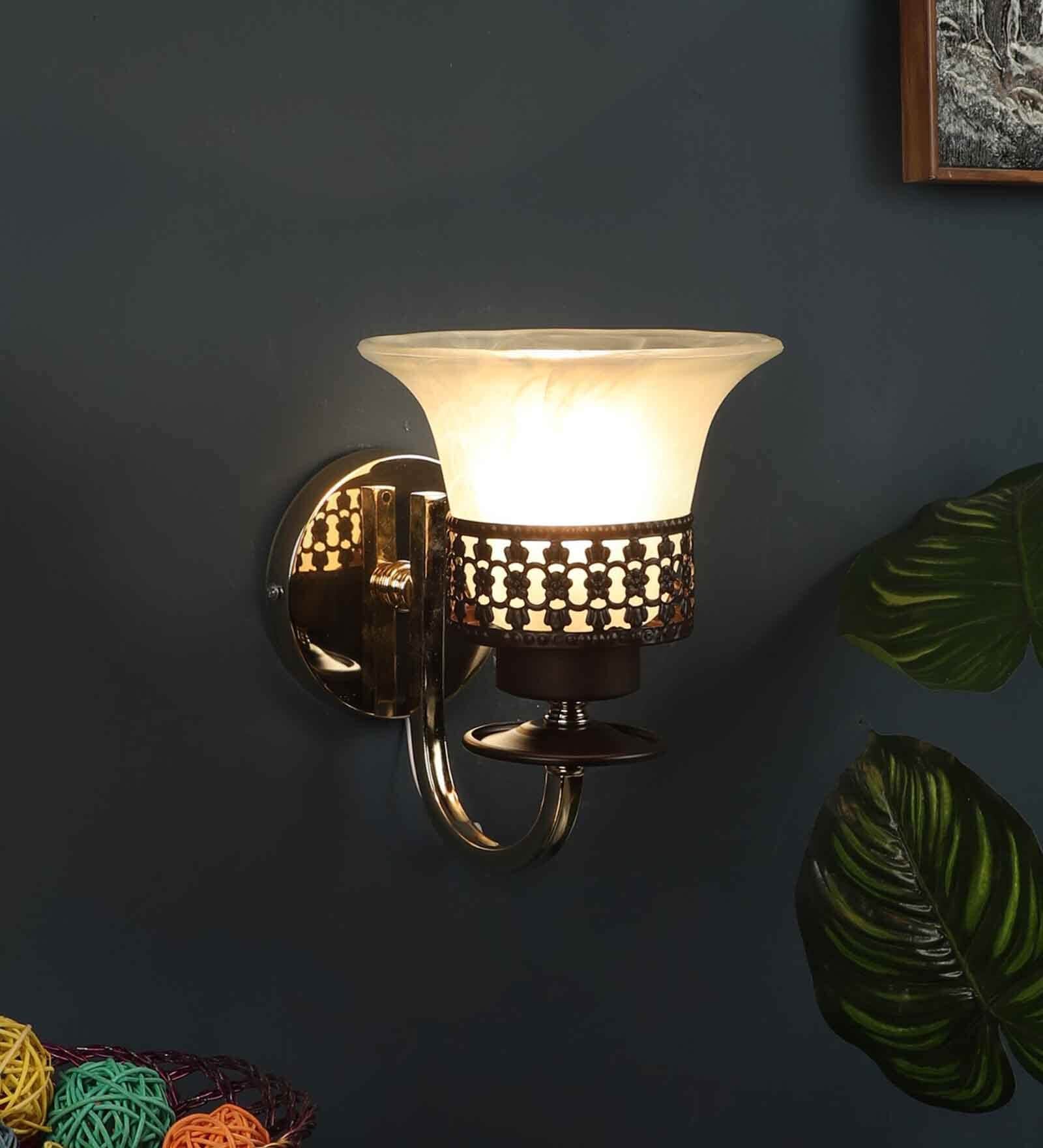 Brown Iron Wall Lights