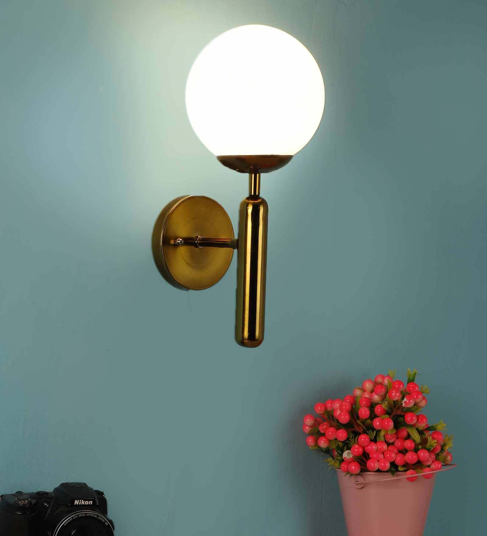 Brown Iron Wall Lights