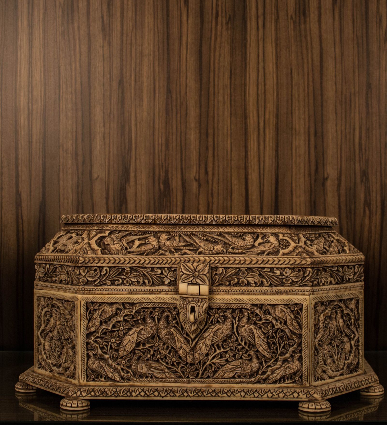 Brown Marble Pandora Decorative Box