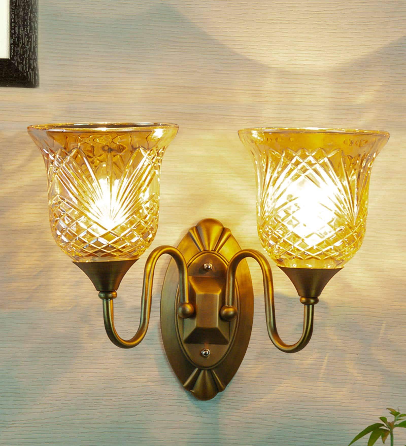 Danica Brown Metal Wall Sconces