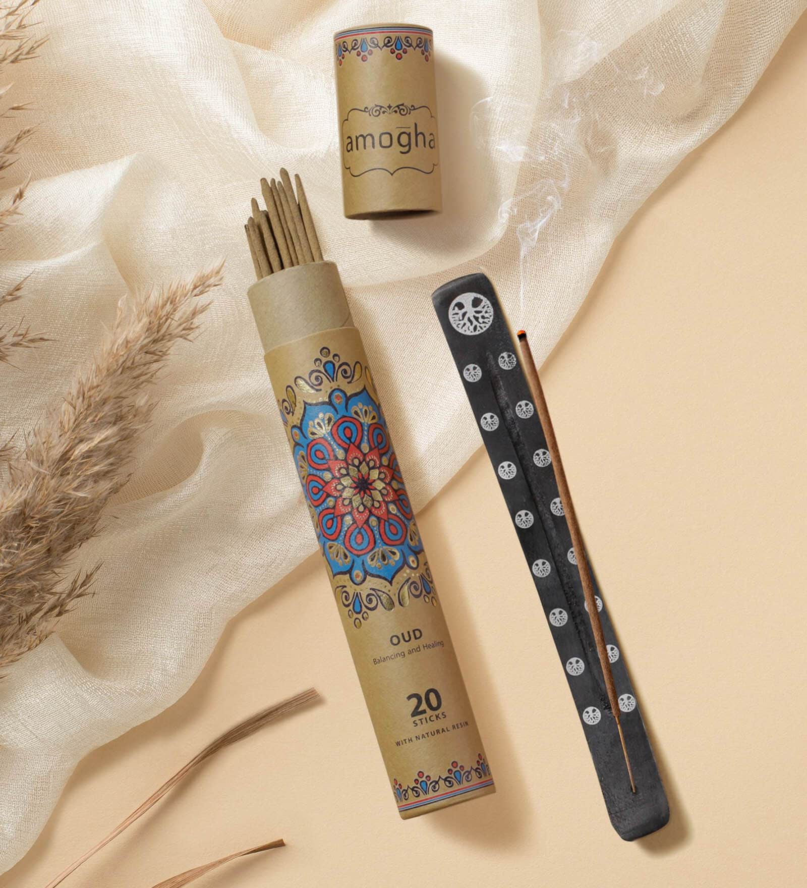Brown Rose Wood Fragrance (Pack of 2) Incense Sticks